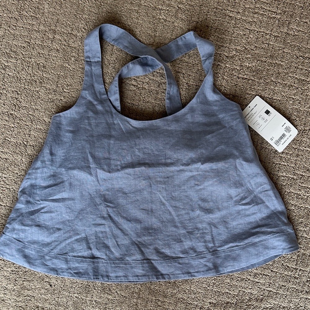 Athleta retreat linen tank